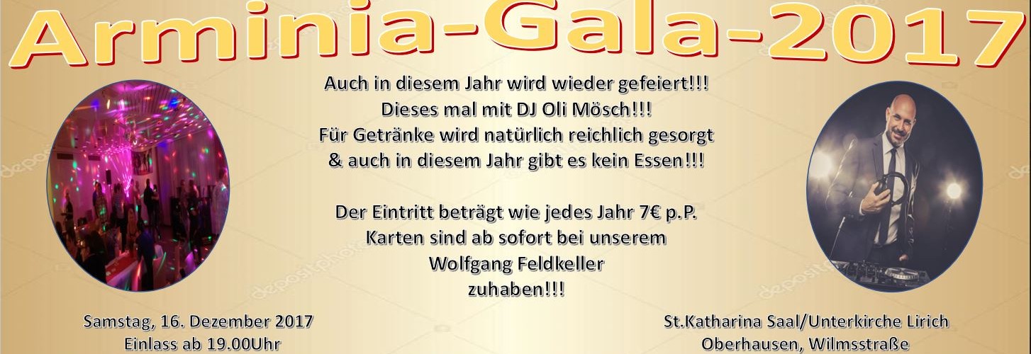Foto zum Beitrag: Arminia Gala 2017