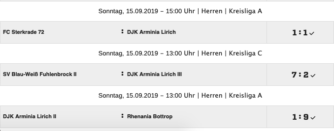 Foto zum Beitrag: 5. Spieltag der Saison 2019/20