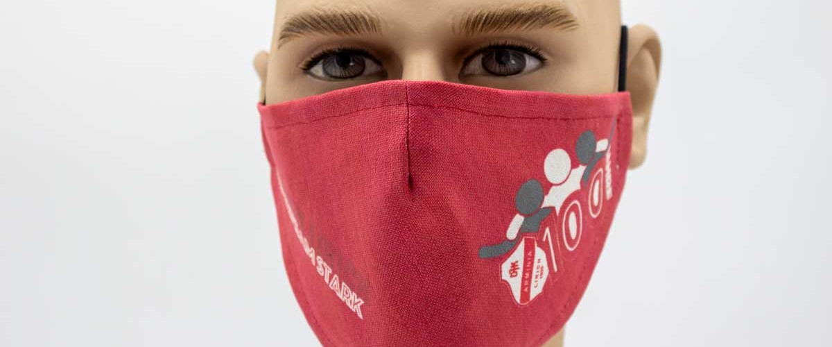 Foto zum Beitrag: Schützen & Unterstützen, mit der Mund-Nasen-Schutz Maske der DJK Arminia Lirich!!!