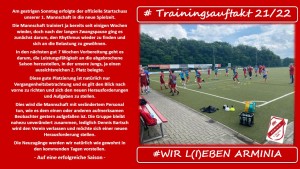 Trainingsauftakt21-22