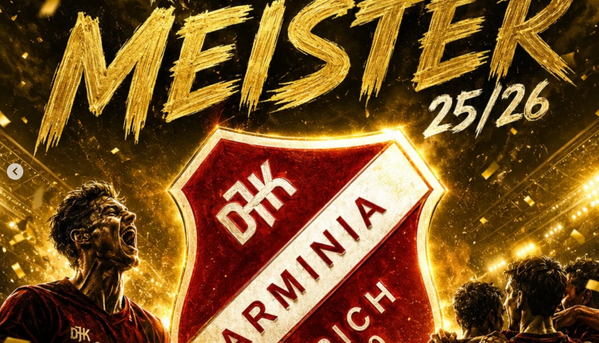 Foto zum Beitrag: C- Junioren werden Rhein-Ruhr-Liga Meister 2025/26